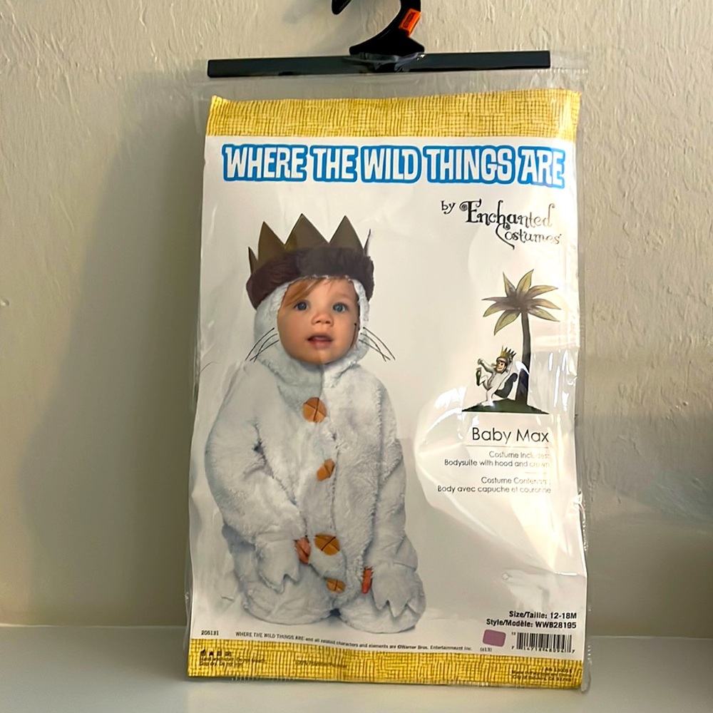 Where the Wild Things Are costume - baby Max